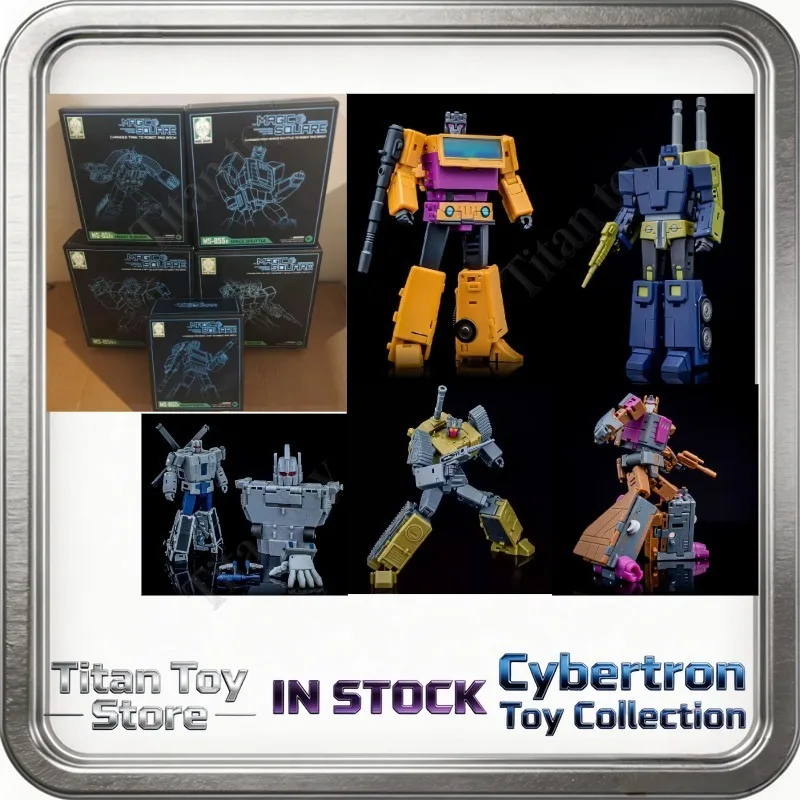 Ready To Ship MS-TOYS Magic Square MS-B51R MS-52R MS-53R MS-54R MS-55R Bruticus MINI Figura De Acción Con Caja
Ready To Ship MS-TOYS Magic Square MS-B51R MS-52R MS-53R MS-54R MS-55R Bruticus MINI Figura De Acción Con Caja