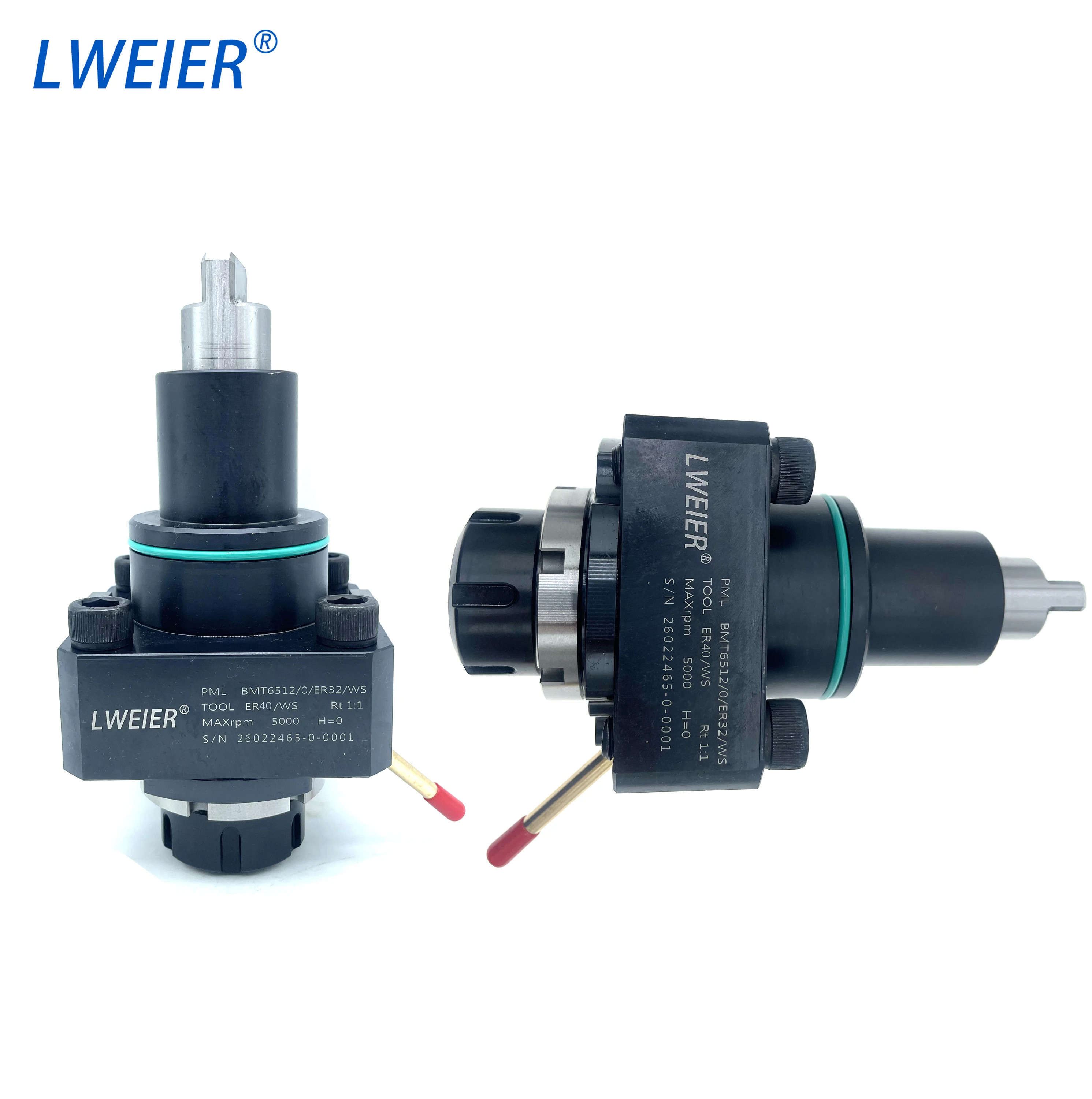 LWEIER BMT65-0 & BMT65-90 ER32/ER40 Milling Machine Power Tool Holder & Compound Power Head 1 Year Warranty in Stock
LWEIER BMT65-0 & BMT65-90 ER32/ER40 Milling Machine Power Tool Holder & Compound Power Head 1 Year Warranty in Stock