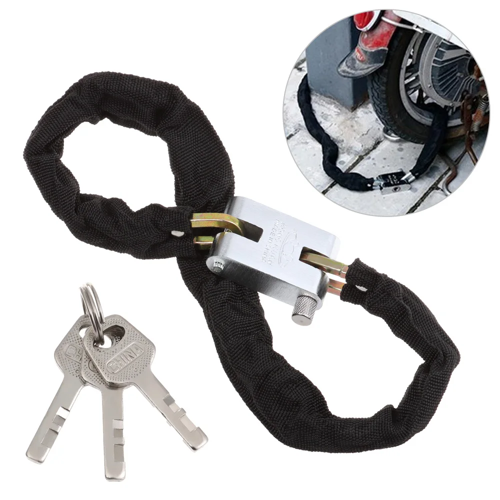 0.65M Metal Heavy Duty Chain Lock Motorcycle Anti-theft Padlock Bicycle Scooter Locks Anti-theft Protection Motorbike Accessory
0.65M Metal Heavy Duty Chain Lock Motorcycle Anti-theft Padlock Bicycle Scooter Locks Anti-theft Protection Motorbike Accessory