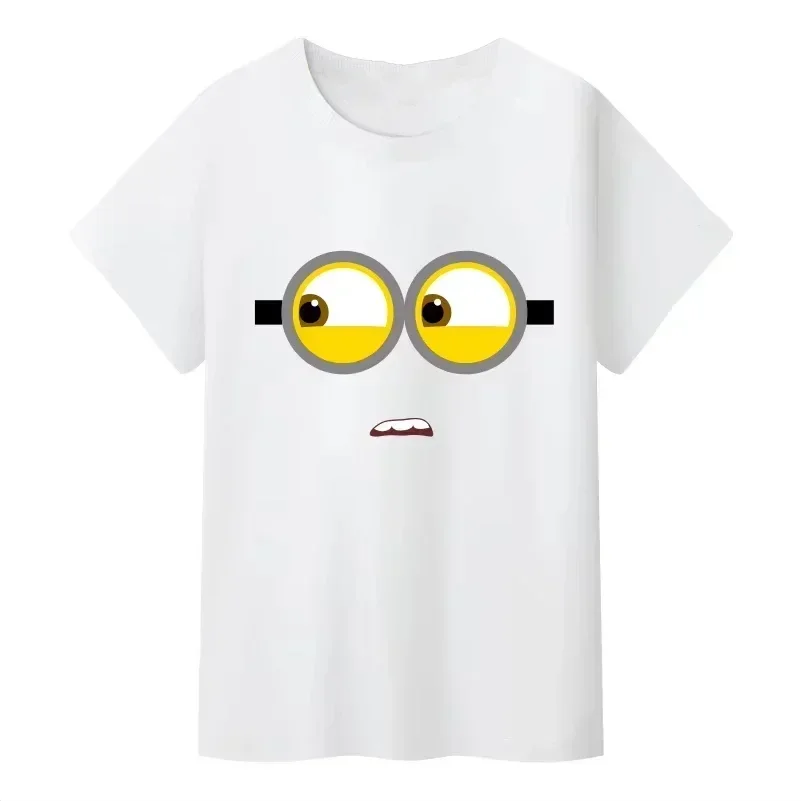Детская футболка с забавным принтом милых миньонов, городская модная футболка с круглым вырезом и короткими рукавами для мальчиков и девочек
Детская футболка с забавным принтом милых миньонов, городская модная футболка с круглым вырезом и короткими рукавами для мальчиков и девочек