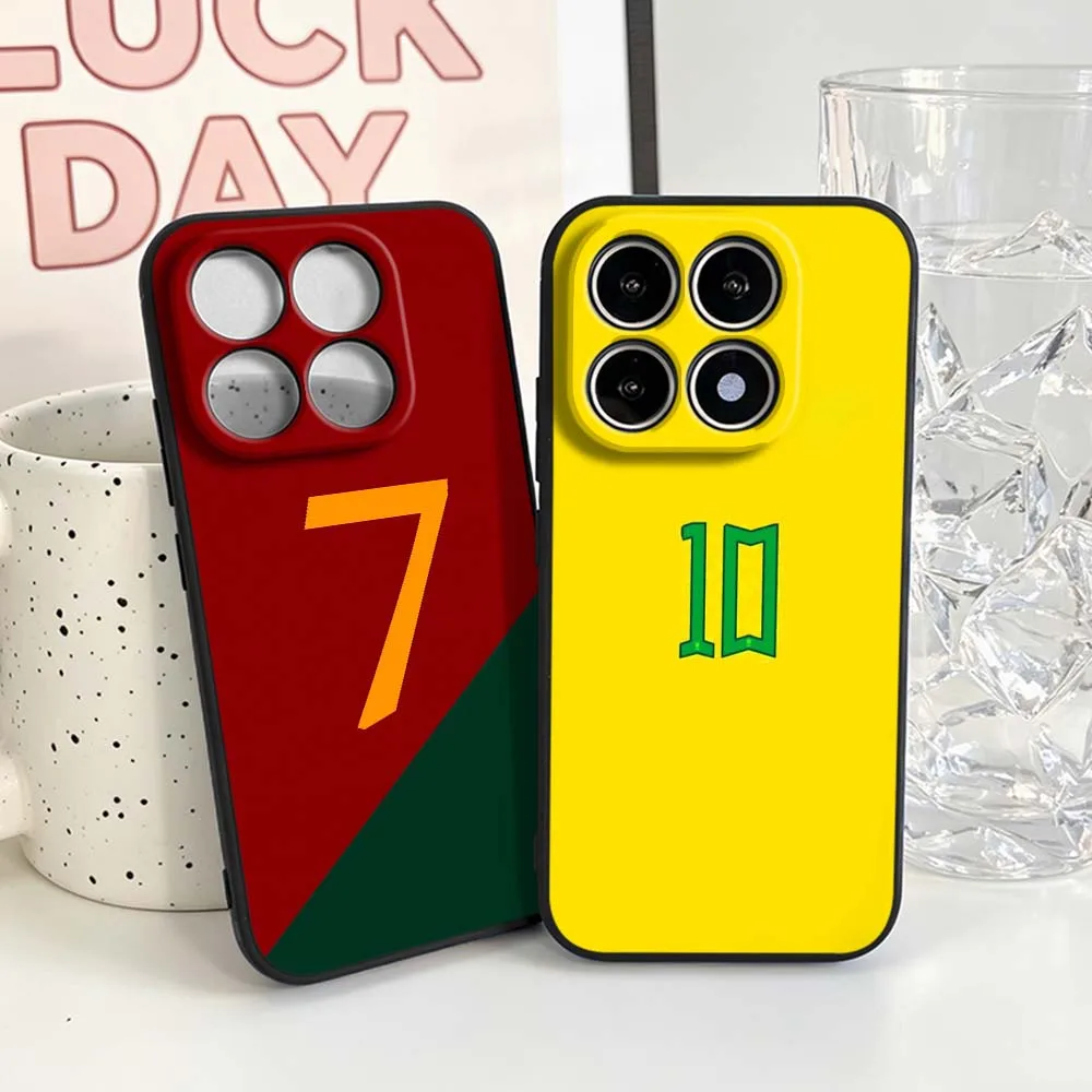 Phone Case Football Star Jersey NO.7 10 For Xiaomi Mi 17 15 15T 14T 14 13 13T 12 12T 12S 11 Lite Pro Ultra 5G Black Soft Cover
Phone Case Football Star Jersey NO.7 10 For Xiaomi Mi 17 15 15T 14T 14 13 13T 12 12T 12S 11 Lite Pro Ultra 5G Black Soft Cover