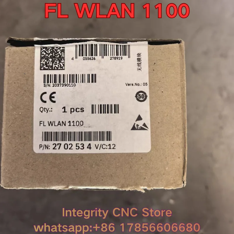 New FL WLAN 1100 PLC module 2702534
New FL WLAN 1100 PLC module 2702534