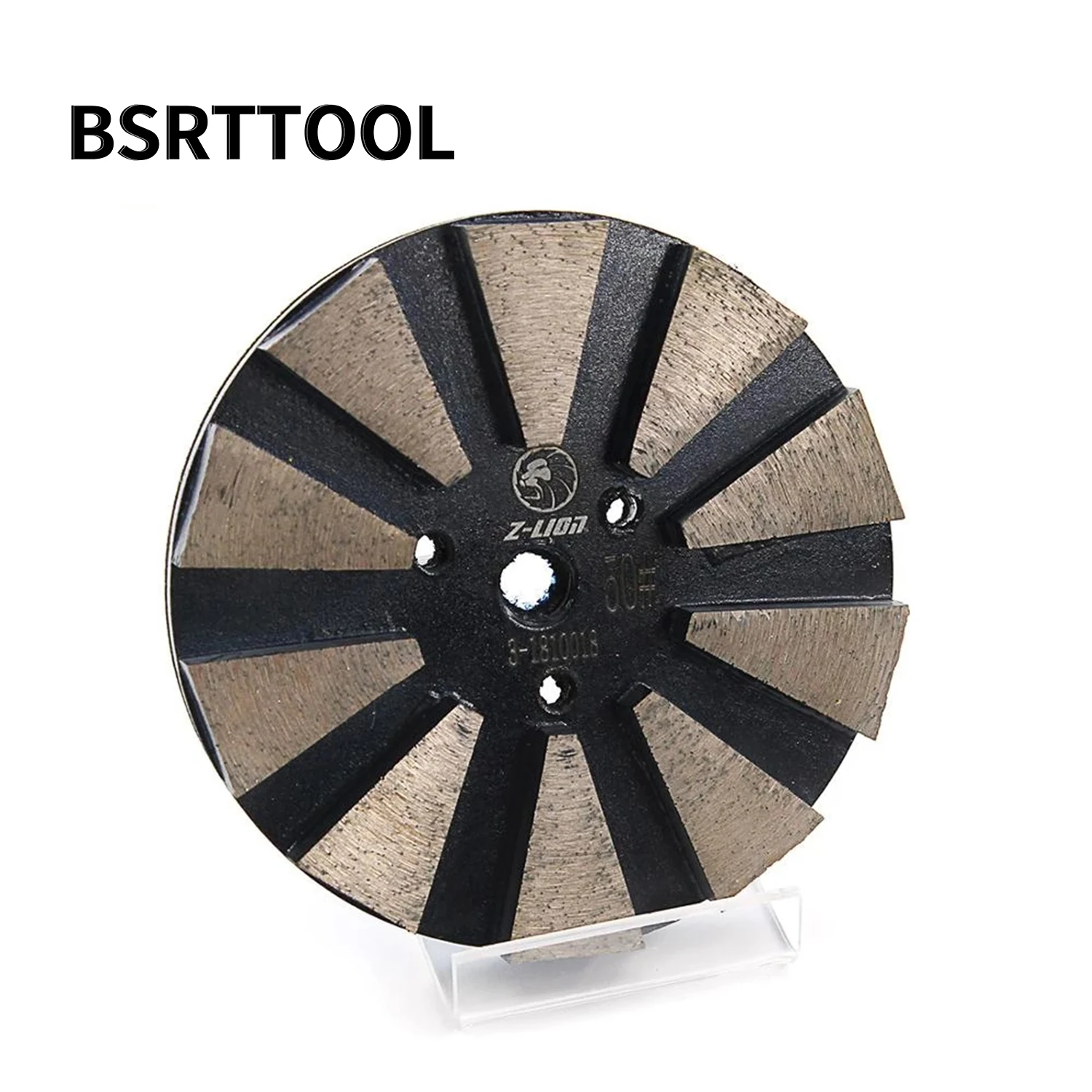 BARSTOOL 1PC 4" Grit 50# Diamond Polishing Pad 10 Segments Abrasive Wheel Grinding Pads Concrete Floor Grinding Disc
BARSTOOL 1PC 4" Grit 50# Diamond Polishing Pad 10 Segments Abrasive Wheel Grinding Pads Concrete Floor Grinding Disc
