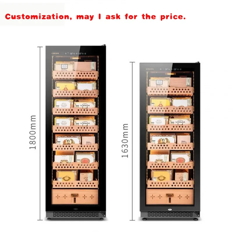 Полки на заказ, 2000 шт., холодильник для сигар, стеклянная дверь, цифровой дисплей, хьюмидор, шкаф для сигар из кедрового дерева
Полки на заказ, 2000 шт., холодильник для сигар, стеклянная дверь, цифровой дисплей, хьюмидор, шкаф для сигар из кедрового дерева