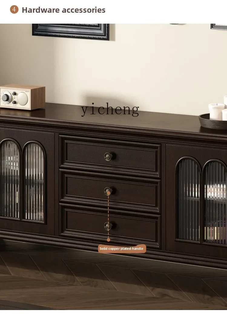 r5.13 Solid Wood Coee Table and TV Cabinet Set Vintage Living Room Pure Solid Wood
r5.13 Solid Wood Coee Table and TV Cabinet Set Vintage Living Room Pure Solid Wood