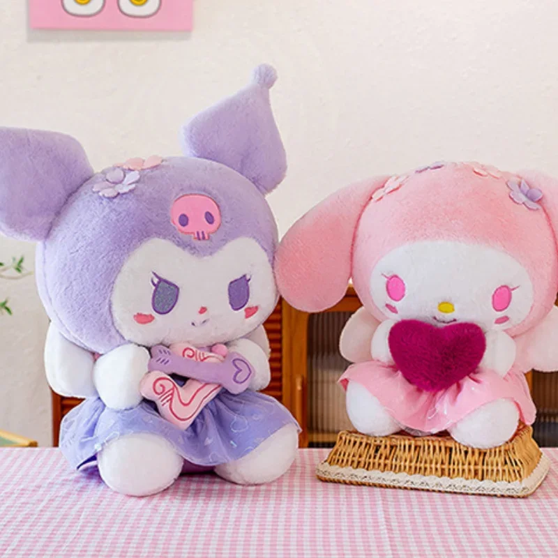 Sanrio My Melody Kuromi Love Cupid Series Stuffed Plush Toy Doll Cartoon Cute Soft Decor Children Birthday Xmas Gifts
Sanrio My Melody Kuromi Love Cupid Series Stuffed Plush Toy Doll Cartoon Cute Soft Decor Children Birthday Xmas Gifts