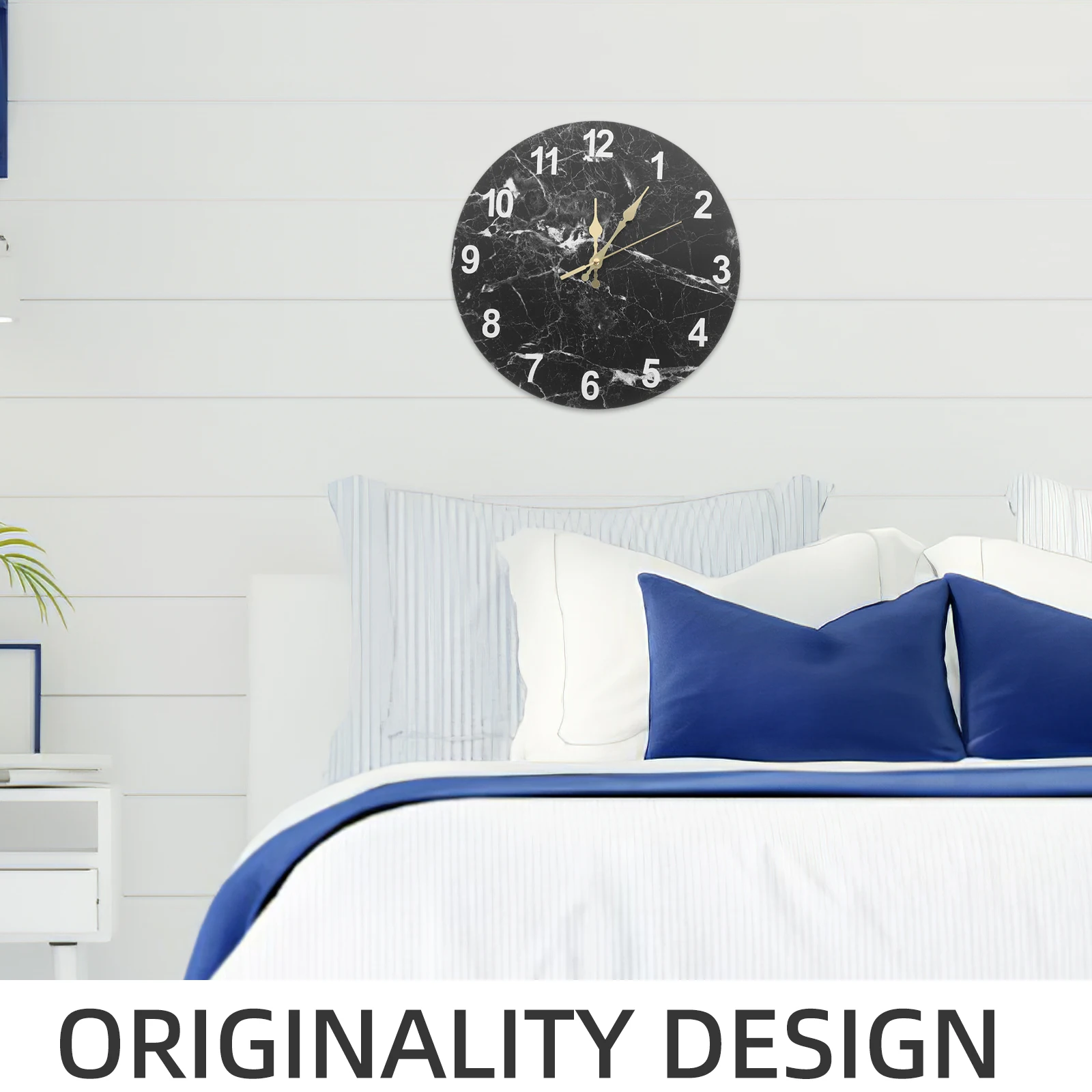 Rustic Modern Large Wall Clock Marble Pattern Silent Bedroom Living Room Office Decor Hanging Clock Mute Wear-Resistant
Rustic Modern Large Wall Clock Marble Pattern Silent Bedroom Living Room Office Decor Hanging Clock Mute Wear-Resistant