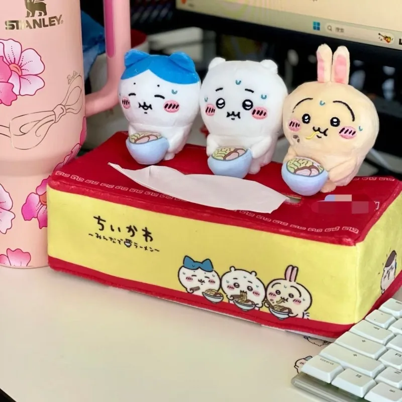 Anime Chiikawa Cotton Doll One Reward Tissue Plush Desktop Storage Paper Towel Cover Box Cartoon Kawaii New Desktop Decorations
Anime Chiikawa Cotton Doll One Reward Tissue Plush Desktop Storage Paper Towel Cover Box Cartoon Kawaii New Desktop Decorations