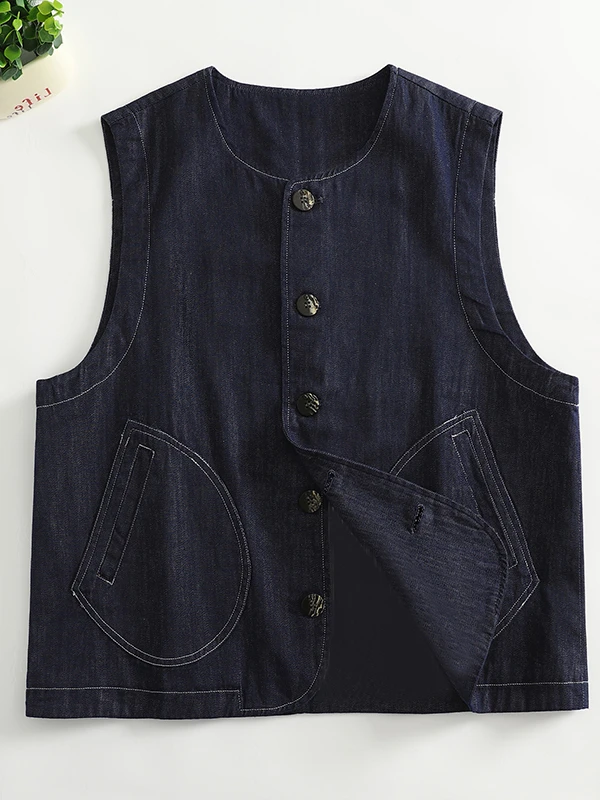 Plus Size Spring Summer New Sle Women's Casual Svel Vest Jaet Large Size Vintage Matching Top Trendy Commute Loose Fit Cotton
Plus Size Spring Summer New Sle Women's Casual Svel Vest Jaet Large Size Vintage Matching Top Trendy Commute Loose Fit Cotton