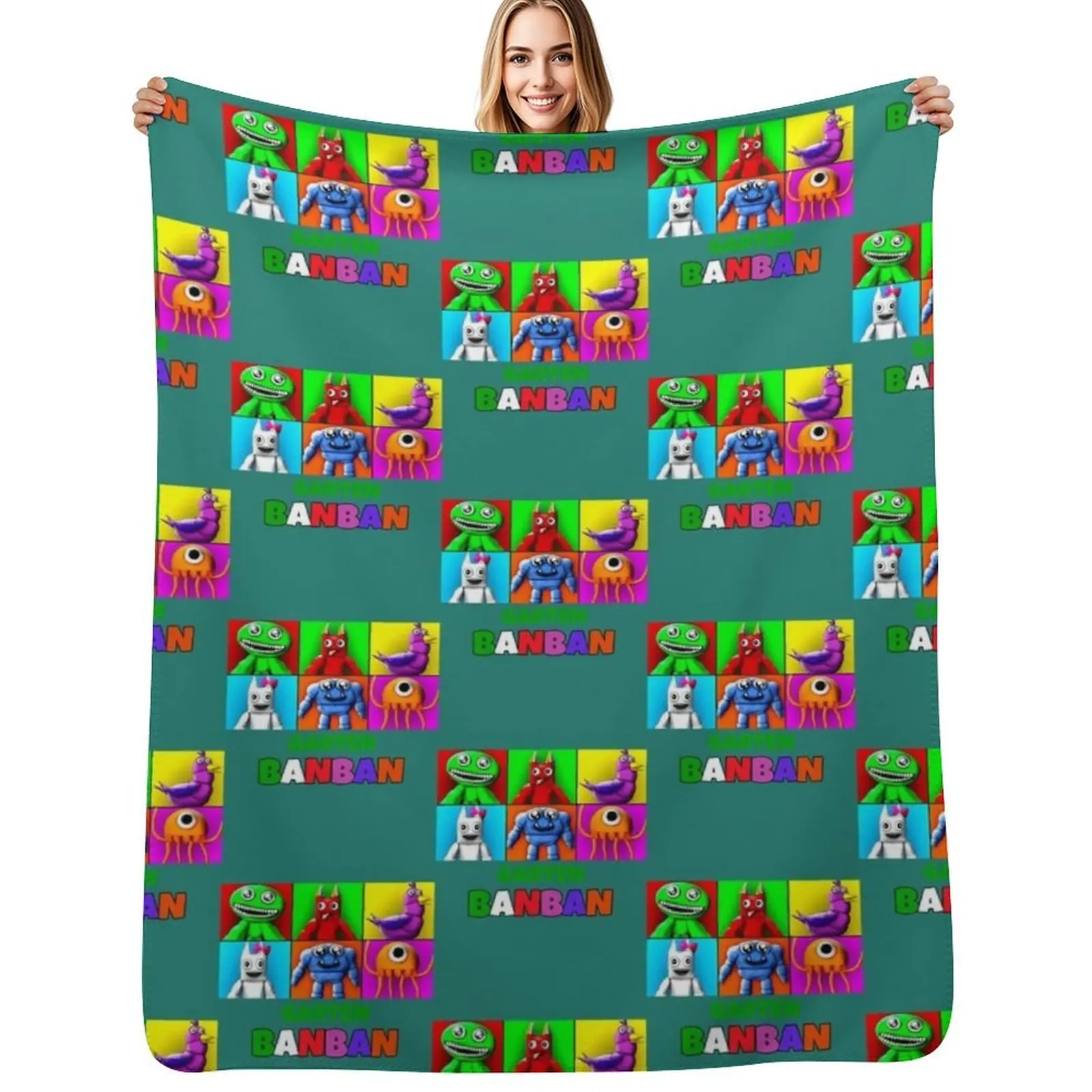 Garten Of Banban Characters (4) Throw Blanket Plush Fuzzy Cozy Blanket for Couch Sofa
Garten Of Banban Characters (4) Throw Blanket Plush Fuzzy Cozy Blanket for Couch Sofa