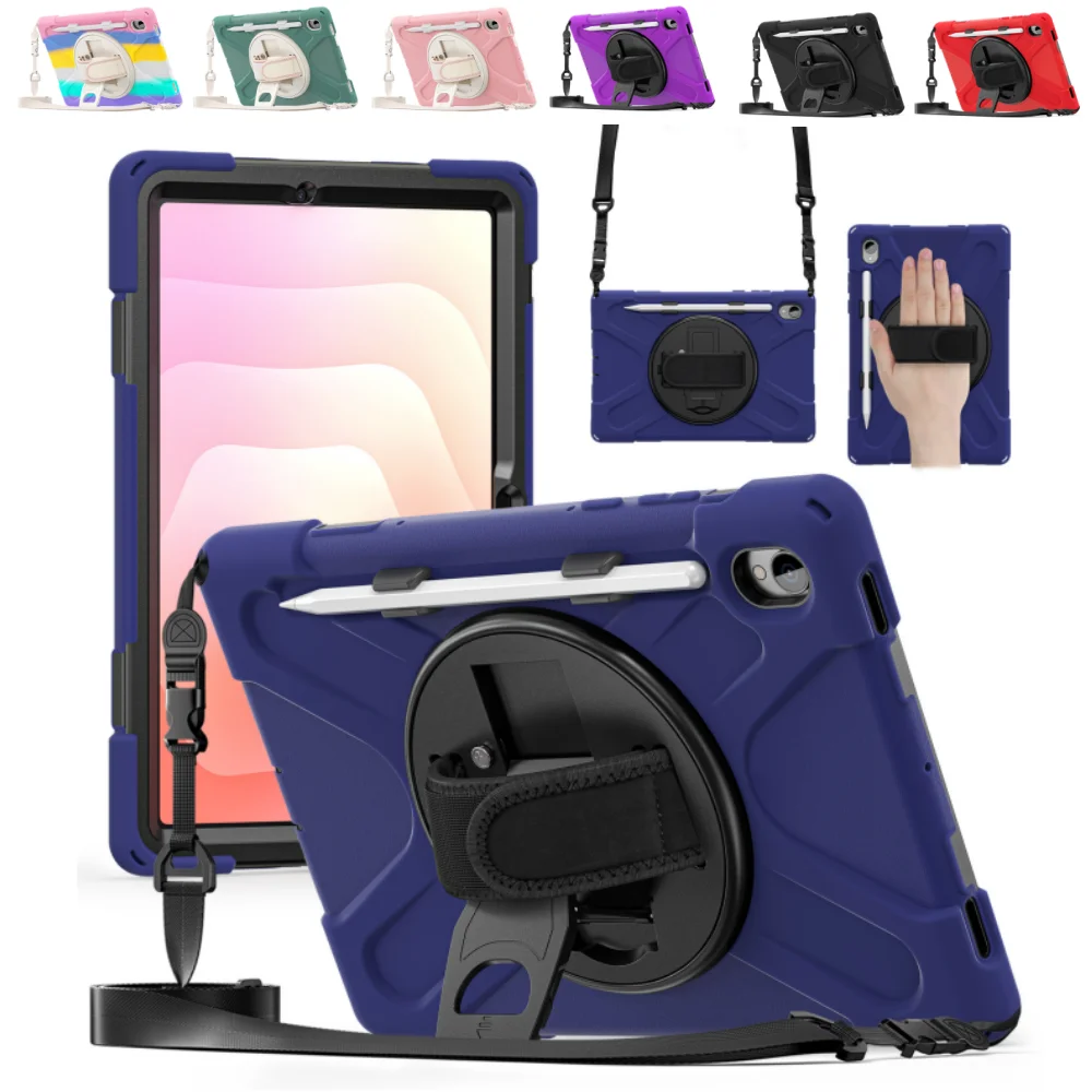 Heavy Duty Case for Samsung Galaxy Tab S11 10.9 inch SM-X730 SM-X736 SM-X736B 2025 PC + Silicone Stand Tablet Cover with Strap
Heavy Duty Case for Samsung Galaxy Tab S11 10.9 inch SM-X730 SM-X736 SM-X736B 2025 PC + Silicone Stand Tablet Cover with Strap