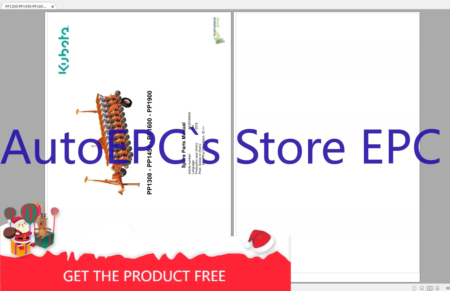 АвтоЭПК Кубата Сельскохозяйственные имплантаты 2,11 ГБ Коллекция запасных частей Каталог PDF DVD
АвтоЭПК Кубата Сельскохозяйственные имплантаты 2,11 ГБ Коллекция запасных частей Каталог PDF DVD