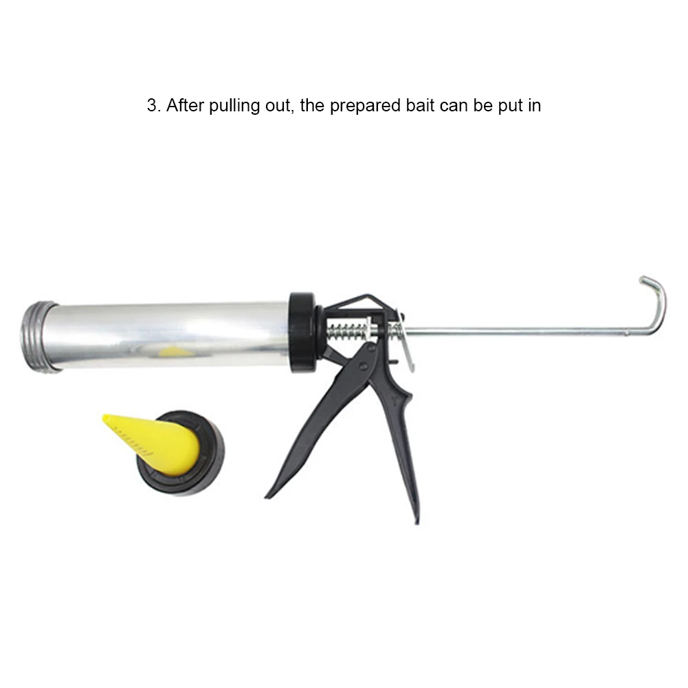 Carp Fishing Bait Making Boilie Gun Aluminum Fishing Bait Sausage Maker with 4pcs Spare Nozzles Fishing Lure Accessories Tackle
Carp Fishing Bait Making Boilie Gun Aluminum Fishing Bait Sausage Maker with 4pcs Spare Nozzles Fishing Lure Accessories Tackle