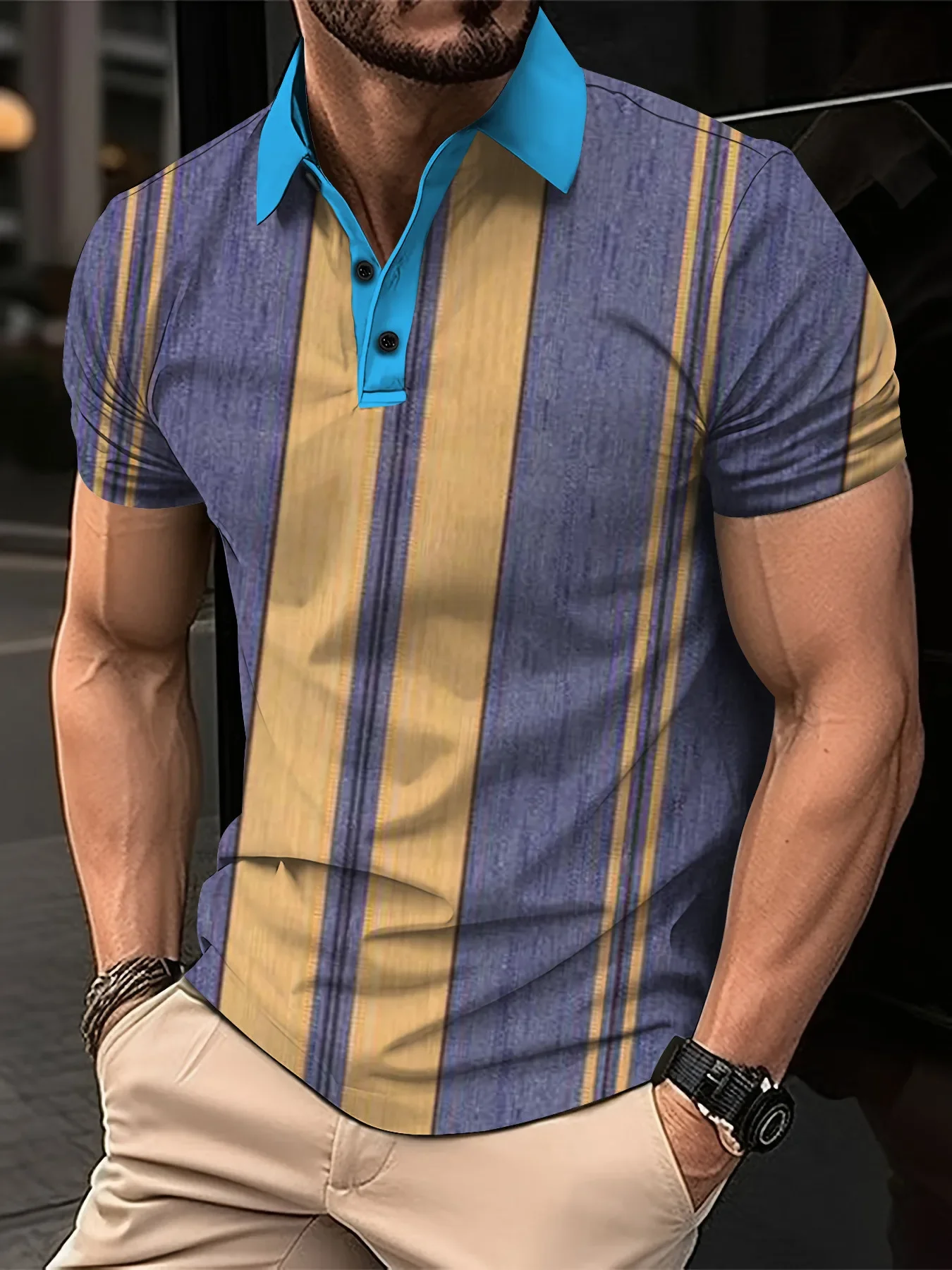 POIO Shirt Men's Short Comics with Folded Golf Sportswear High Quality Soft Clothes Fashionable Street Summer Clothing with Butt
POIO Shirt Men's Short Comics with Folded Golf Sportswear High Quality Soft Clothes Fashionable Street Summer Clothing with Butt