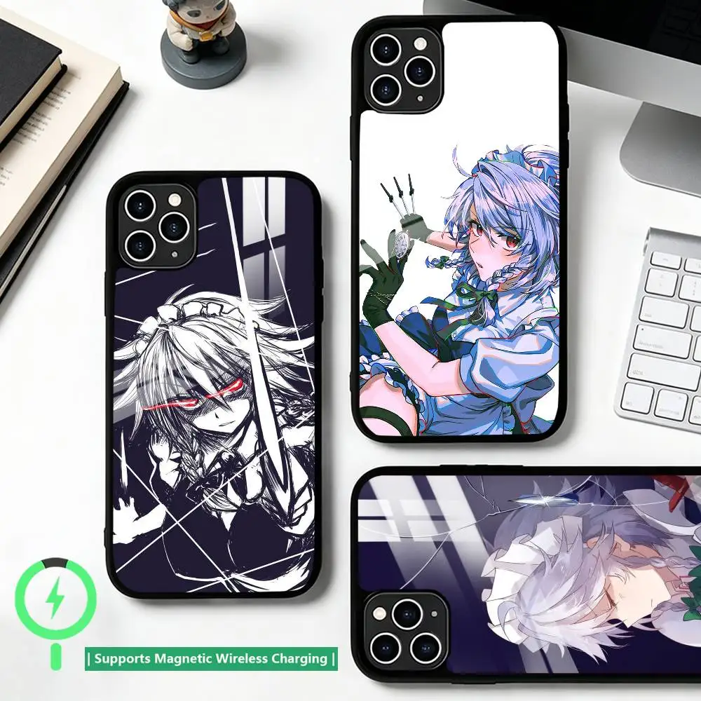 Izayoi Sakuya TOUHOU Project Phone Case For iPhone17,16,15,14,13,12,11 Plus,Pro Compatible with magnetic wireless charging
Izayoi Sakuya TOUHOU Project Phone Case For iPhone17,16,15,14,13,12,11 Plus,Pro Compatible with magnetic wireless charging