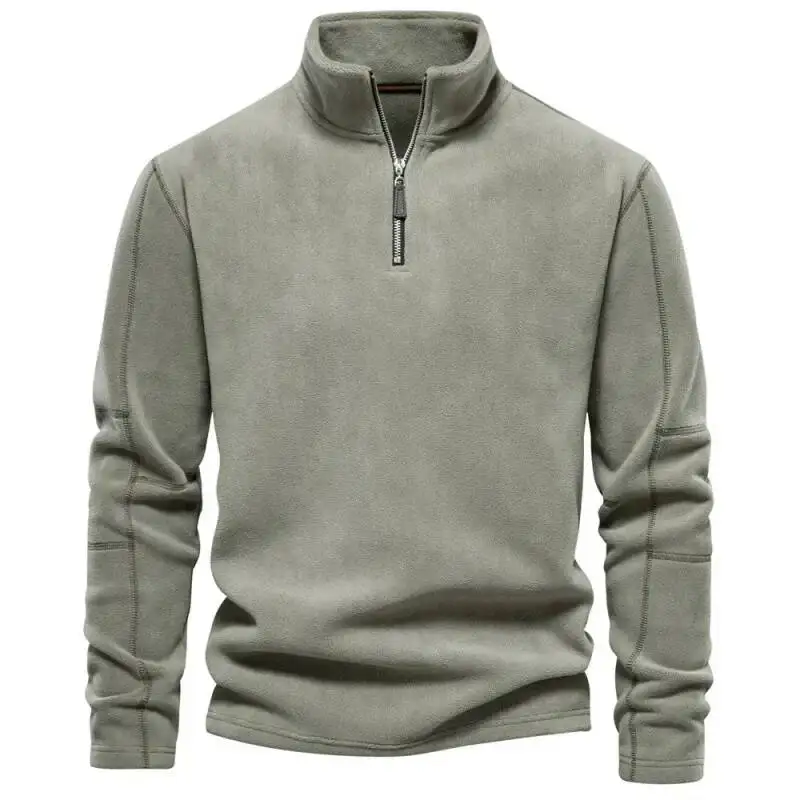 Men's Autumn Winter Hoodie Stand Collar Half Zip Long Sleeve Fleece Casual Loose Fit Versatile Clothing
Men's Autumn Winter Hoodie Stand Collar Half Zip Long Sleeve Fleece Casual Loose Fit Versatile Clothing