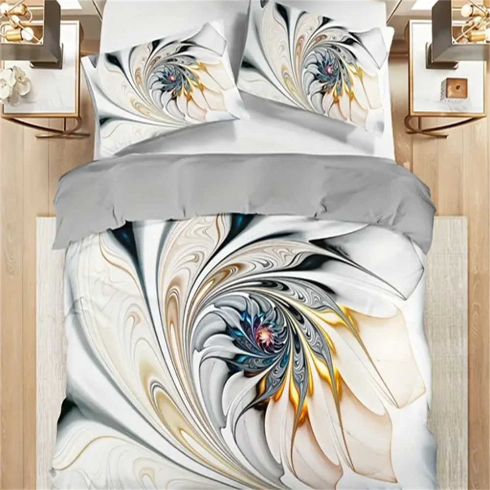 2/3pcs Fashion Luxury Marble Print Bedding Set Duvet Cover Set (1*Duvet Cover + 2*Pillowcase, Without Core) Soft Comfortable
2/3pcs Fashion Luxury Marble Print Bedding Set Duvet Cover Set (1*Duvet Cover + 2*Pillowcase, Without Core) Soft Comfortable