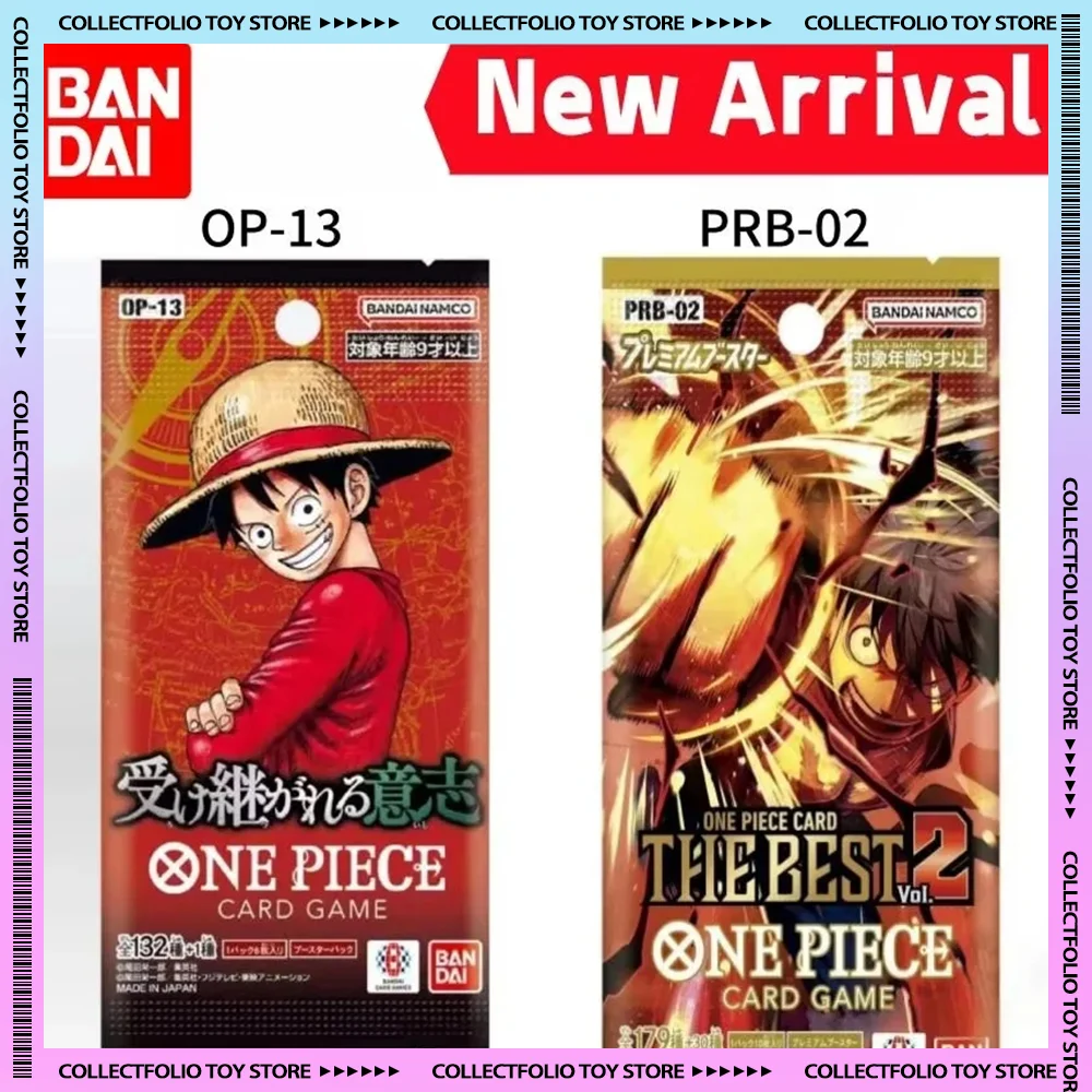 In Stock BANDAI One Piece 100% Original Anime Booster Box OP13 & PRB02 The Will To Inherit Tcg Collection Card Toy Birthday Gift
In Stock BANDAI One Piece 100% Original Anime Booster Box OP13 & PRB02 The Will To Inherit Tcg Collection Card Toy Birthday Gift