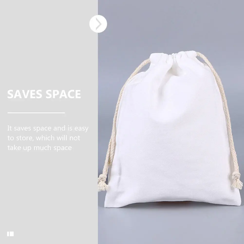 3Pcs Drawstring Storage Pouch Cloth Material Creative Drawstring Design Space Saving Elegant Touch for Jewelry
3Pcs Drawstring Storage Pouch Cloth Material Creative Drawstring Design Space Saving Elegant Touch for Jewelry