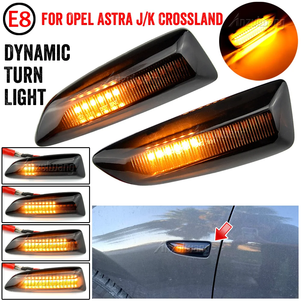 Sequential Blinker LED Side Marker Light For Opel Zafira Tourer Insignia Grandland Crossland Astra J K Indicator Repeater Lamp
Sequential Blinker LED Side Marker Light For Opel Zafira Tourer Insignia Grandland Crossland Astra J K Indicator Repeater Lamp