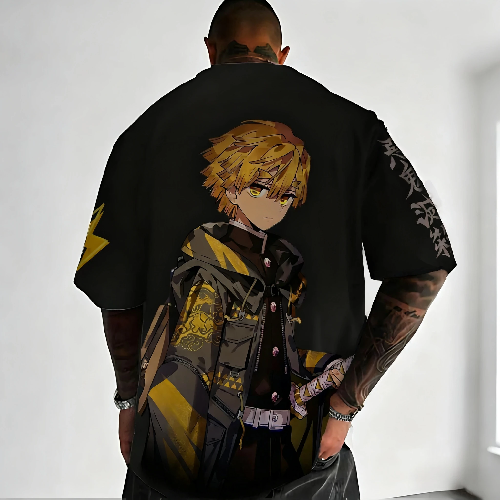 New Demon Slayer Print Short-sleeved Bandai Men's and Women's 2026 Summer Loose, Breathable and Sporty Fashion T-shirts
New Demon Slayer Print Short-sleeved Bandai Men's and Women's 2026 Summer Loose, Breathable and Sporty Fashion T-shirts