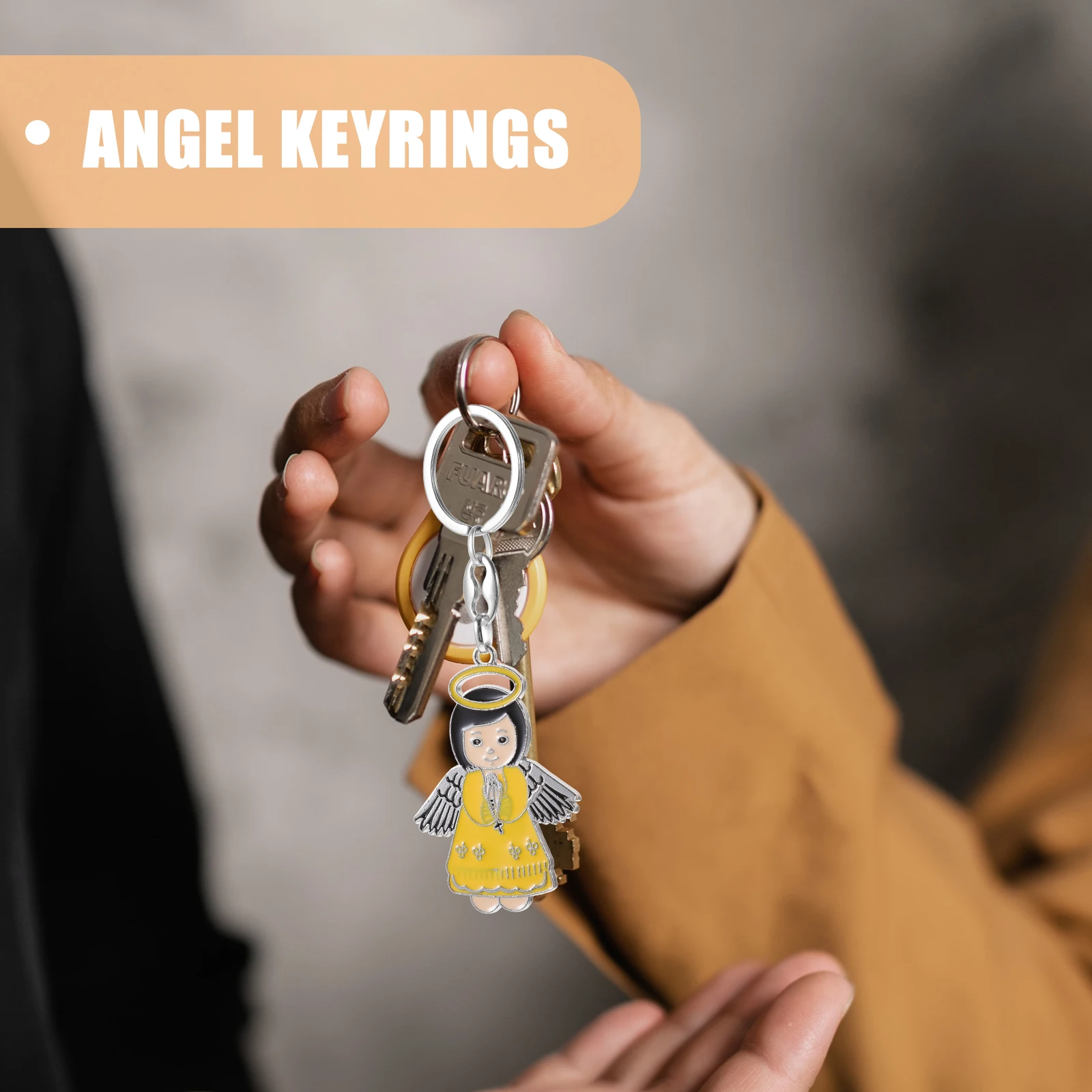 6 Pcs Key Chain Pendant for Girls Charm Cute Keychains Backpack Women Accessories Bag Rings
6 Pcs Key Chain Pendant for Girls Charm Cute Keychains Backpack Women Accessories Bag Rings