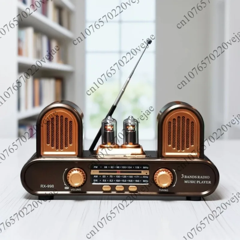 Stereo two-channel radio FM medium wave short wave bluetooth speaker
Stereo two-channel radio FM medium wave short wave bluetooth speaker