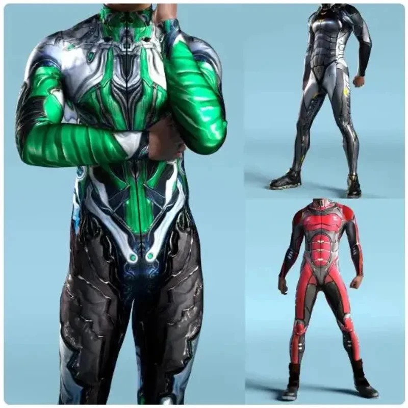 ABC123Cool CyberPunk Mechanical Armour Jumpsuit Punk Cosplay Bodysuit Steampunk Costume Halloween Party Shows Men Woms,3'f.5;j.8
ABC123Cool CyberPunk Mechanical Armour Jumpsuit Punk Cosplay Bodysuit Steampunk Costume Halloween Party Shows Men Woms,3'f.5;j.8