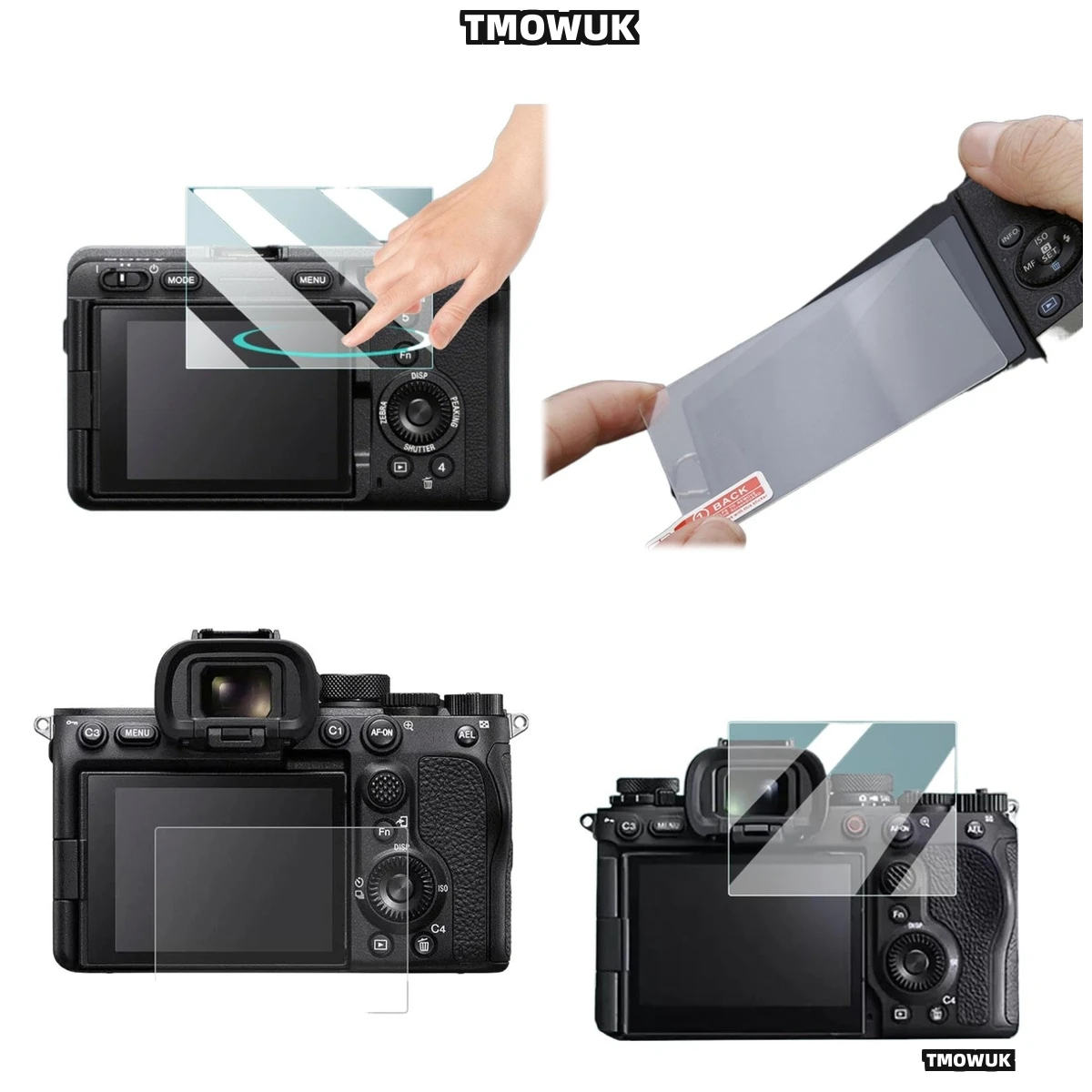 For FX3 FX30 ZV1 ZV1-E10 A9 A9II Tempered Glass Screen Protector 9H Hardness Full Coverage LCD Film
For FX3 FX30 ZV1 ZV1-E10 A9 A9II Tempered Glass Screen Protector 9H Hardness Full Coverage LCD Film