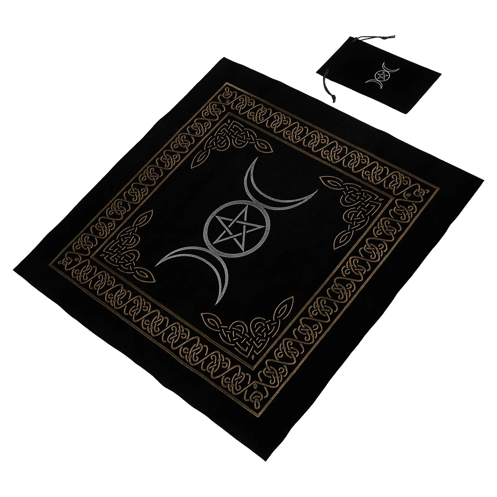 1 set Tarot Cards Storage Bag Thick Velour Divination Tablecloth Non-Slip Portable For Home Outdoor Use Tarot Cards Pouch
1 set Tarot Cards Storage Bag Thick Velour Divination Tablecloth Non-Slip Portable For Home Outdoor Use Tarot Cards Pouch