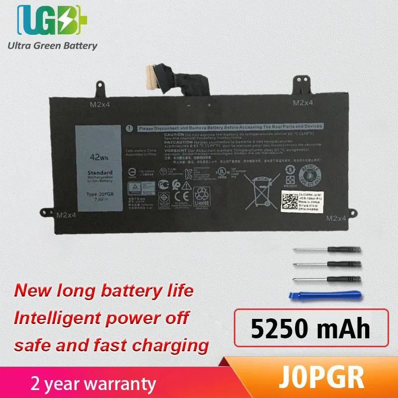 UGB New J0PGR JOPGR Battery Replacement For Dell Latitude 12 5285 5290 2-in-1 Series 1WND8 X16TW T17G001 0FTH6F
UGB New J0PGR JOPGR Battery Replacement For Dell Latitude 12 5285 5290 2-in-1 Series 1WND8 X16TW T17G001 0FTH6F