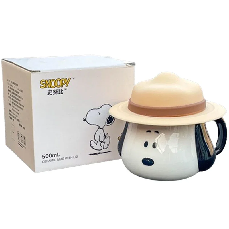 500ML Snoopy Ceramics Mug Funny Personality Coffee Tea Cups Children Water Cup Breakfast Milk Juice Cup Kids Drinkware Gifts
500ML Snoopy Ceramics Mug Funny Personality Coffee Tea Cups Children Water Cup Breakfast Milk Juice Cup Kids Drinkware Gifts