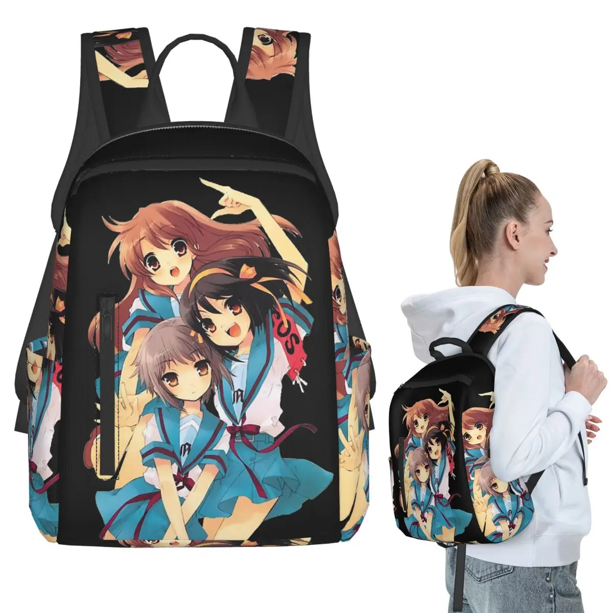 Astute Koizumi Yuki Anime The Melancholy Of Haruhi Suzumiya Backpack Student BookBag School Bag Laptop Shoulder Bags Boys Girls
Astute Koizumi Yuki Anime The Melancholy Of Haruhi Suzumiya Backpack Student BookBag School Bag Laptop Shoulder Bags Boys Girls