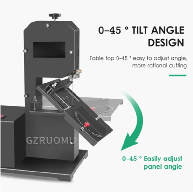 800W 1750RPM Woodworking Band Sawing Machine Table-Saw Electric Desktop Wire Saw 70MM DIY Cutting Tool Small Household
800W 1750RPM Woodworking Band Sawing Machine Table-Saw Electric Desktop Wire Saw 70MM DIY Cutting Tool Small Household