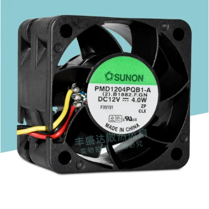 HJY 1 PCS PMD1204PQB1-A 12V 40mm Fan 3Pin *ll
HJY 1 PCS PMD1204PQB1-A 12V 40mm Fan 3Pin *ll