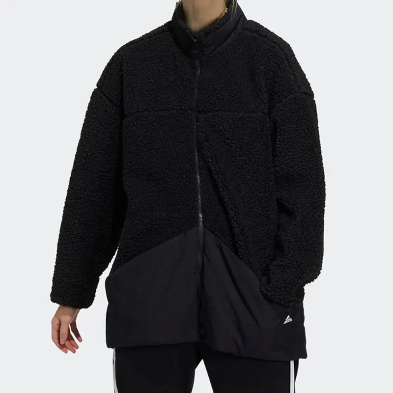Новая женская флисовая спортивная куртка Adidas Originals с воротником-стойкой H29564
Новая женская флисовая спортивная куртка Adidas Originals с воротником-стойкой H29564