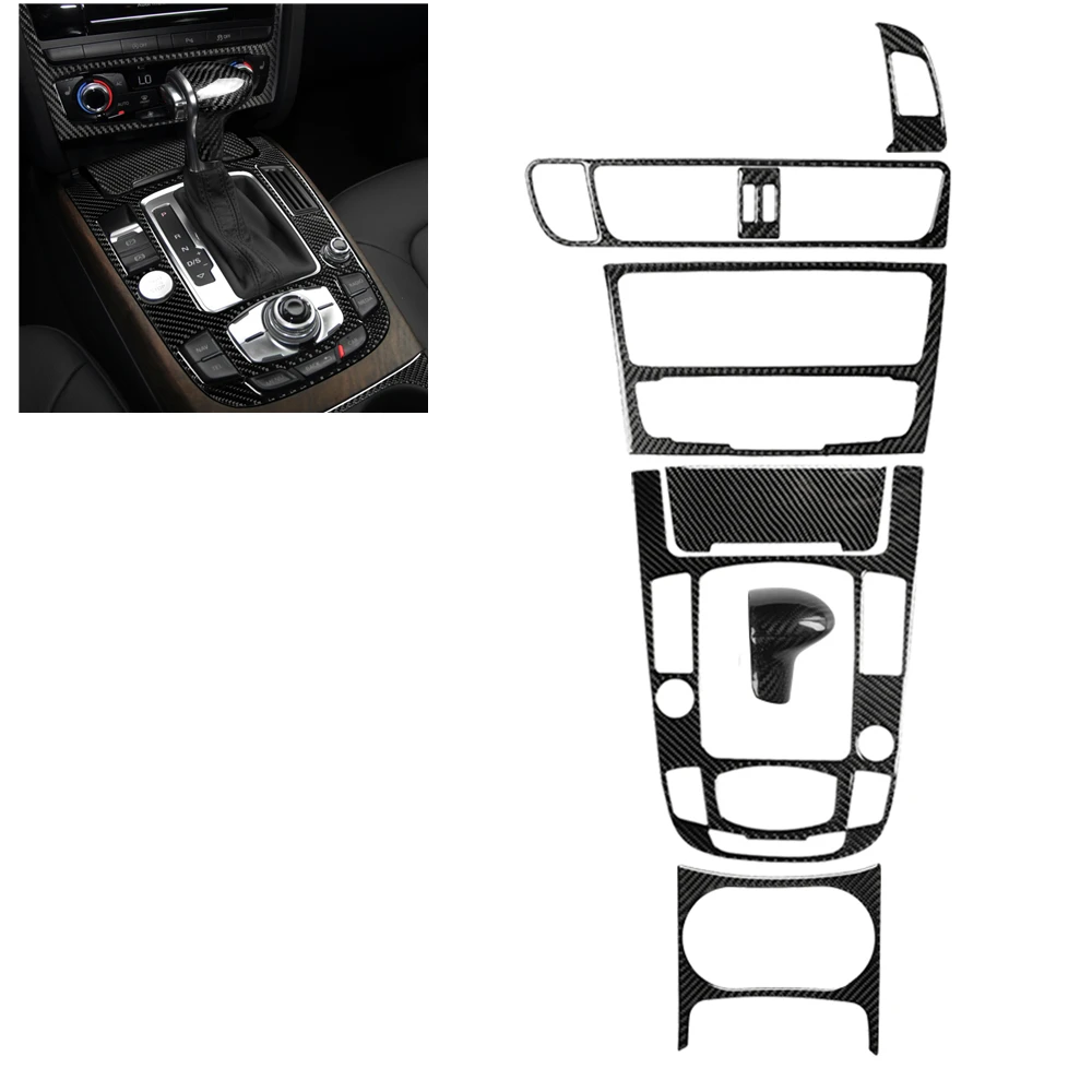 Carbon Fiber Gear Shift Panel Cover Trim For Audi A4 A5 2009-2012 Q5 2010-2012 Model C
Carbon Fiber Gear Shift Panel Cover Trim For Audi A4 A5 2009-2012 Q5 2010-2012 Model C