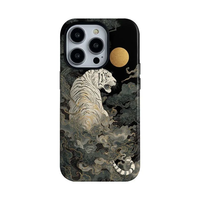 Чехол для телефона в китайском стиле с белым тигром в стиле ретро Ink Art Moon & Clouds для iPhone 17, 16, 15, 14, 11, 12, 13 Pro Max Air Plus, задняя крышка
Чехол для телефона в китайском стиле с белым тигром в стиле ретро Ink Art Moon & Clouds для iPhone 17, 16, 15, 14, 11, 12, 13 Pro Max Air Plus, задняя крышка