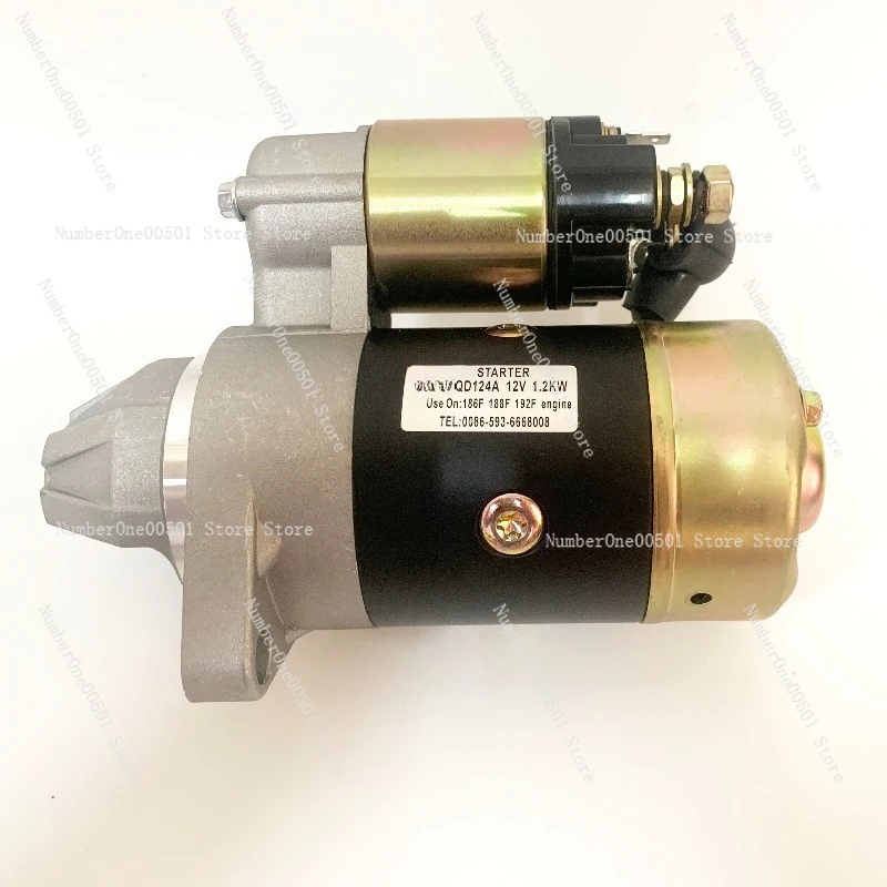 QD124A 1.2KW 12V Starter Motor for Single Cylinder Diesel Engine High Quality Direct Replacement
QD124A 1.2KW 12V Starter Motor for Single Cylinder Diesel Engine High Quality Direct Replacement