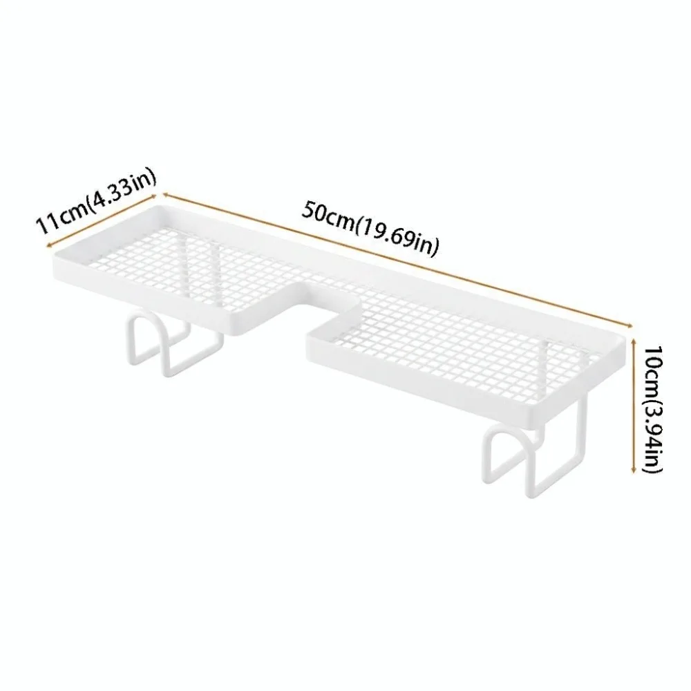 No-Drill Bathroom Storage Rack Rustproof Large Capacity Faucet Sink Shelf Water Drainage Space Saving Faucet Drain Organizer
No-Drill Bathroom Storage Rack Rustproof Large Capacity Faucet Sink Shelf Water Drainage Space Saving Faucet Drain Organizer