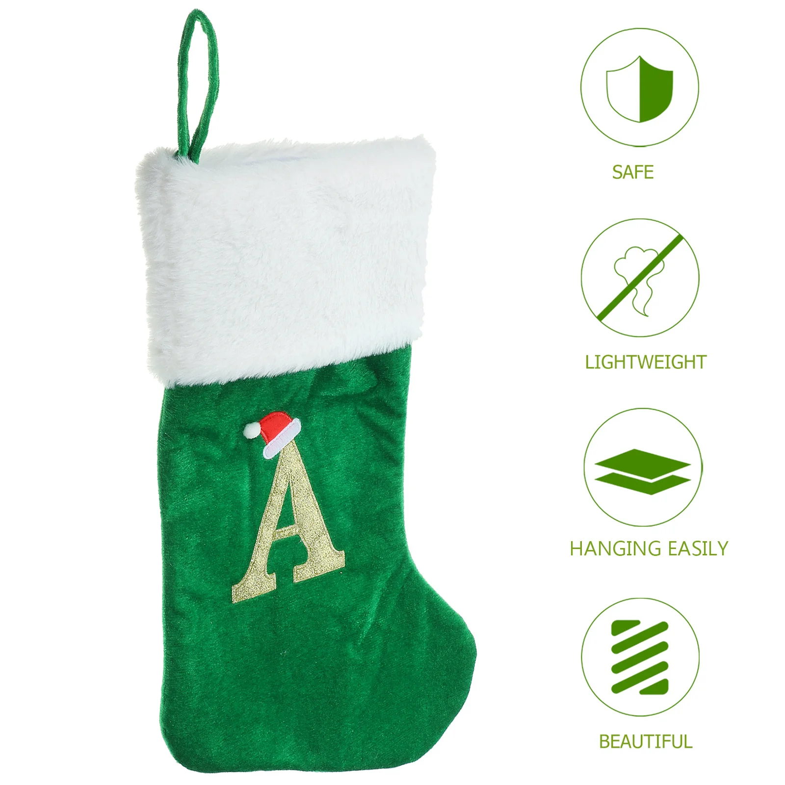 Christmas Stocking Hanging Decoration Reusable Gift Bag for Tree Fireplace Home Holiday Party Decor Xmas Tree Pendant
Christmas Stocking Hanging Decoration Reusable Gift Bag for Tree Fireplace Home Holiday Party Decor Xmas Tree Pendant
