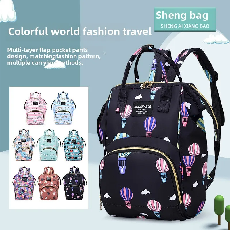 Large Capacity Canvas Mummy Bag Cartoon Printed Mommy Diaper Bags Lightweight Portable Women's Backpack Bottle Insulation Storag
Large Capacity Canvas Mummy Bag Cartoon Printed Mommy Diaper Bags Lightweight Portable Women's Backpack Bottle Insulation Storag