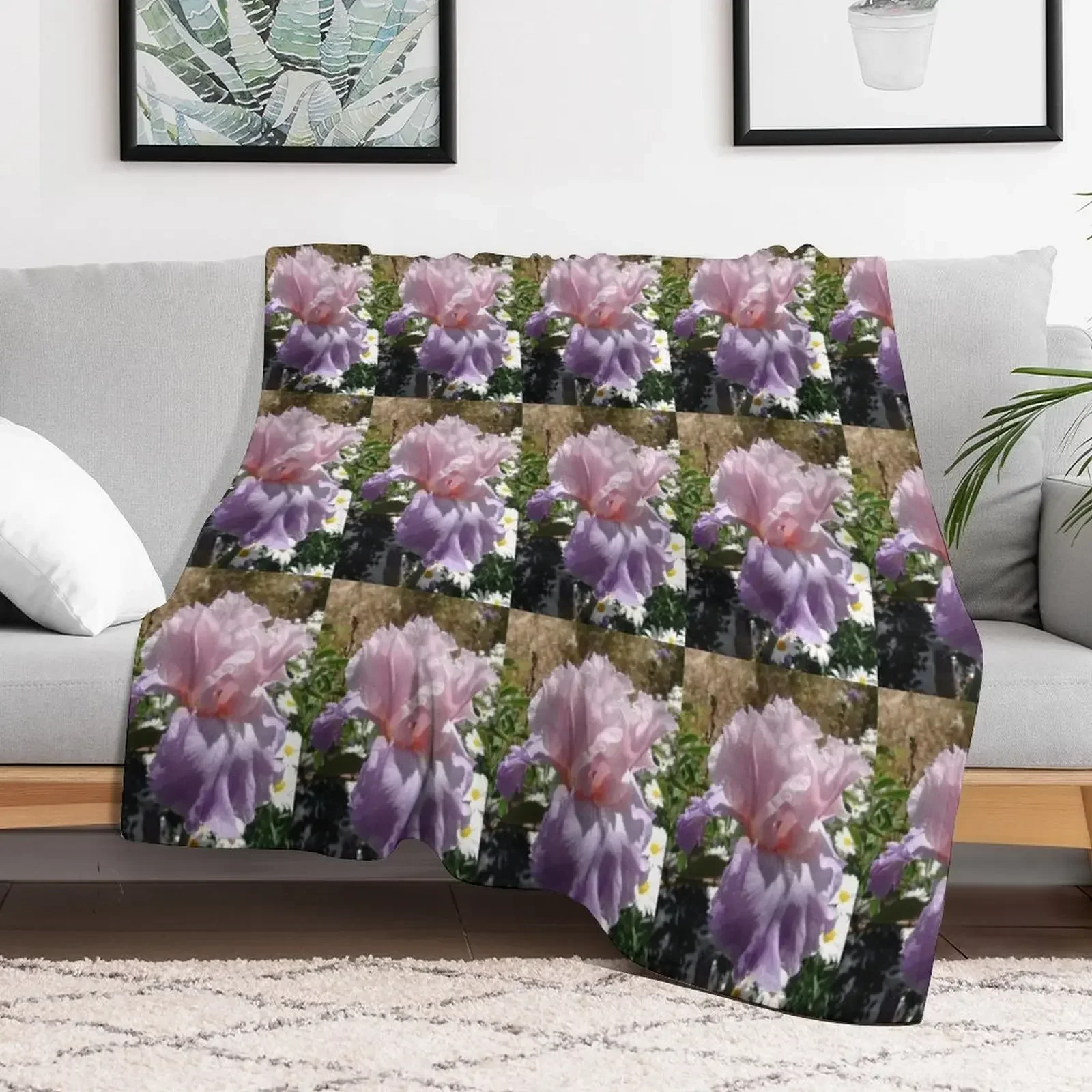 Purple Iris Flower Throw Blanket Beautifuls Soft Plush Plaid Flannel Giant Sofa Blankets
Purple Iris Flower Throw Blanket Beautifuls Soft Plush Plaid Flannel Giant Sofa Blankets