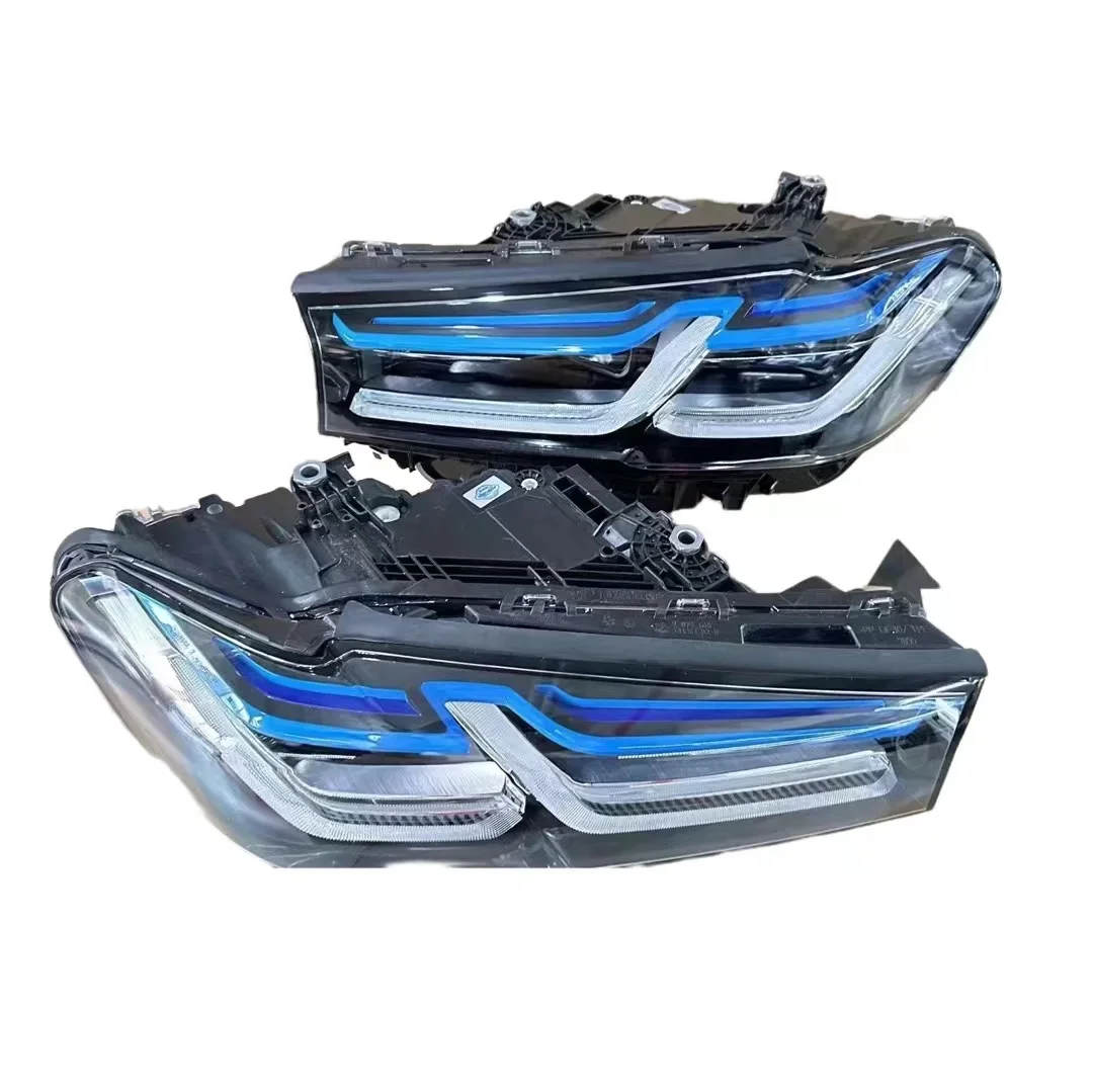 Second Hand Original G38 Blue Laser Headlight for 5 Series 2016-2021 G30 F90 Xenon Hid LED car Upgrade to 2022 M5 Headlamp
Second Hand Original G38 Blue Laser Headlight for 5 Series 2016-2021 G30 F90 Xenon Hid LED car Upgrade to 2022 M5 Headlamp