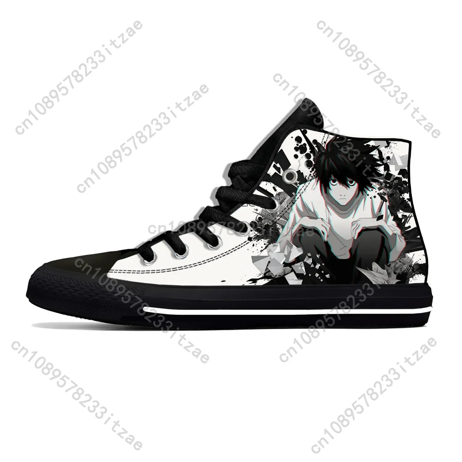 Hot Cool Anime Manga Cartoon Death Note L Lawliet Casual Shoes Men Women Sneakers Classic High Top Latest High Top Board Shoes
Hot Cool Anime Manga Cartoon Death Note L Lawliet Casual Shoes Men Women Sneakers Classic High Top Latest High Top Board Shoes