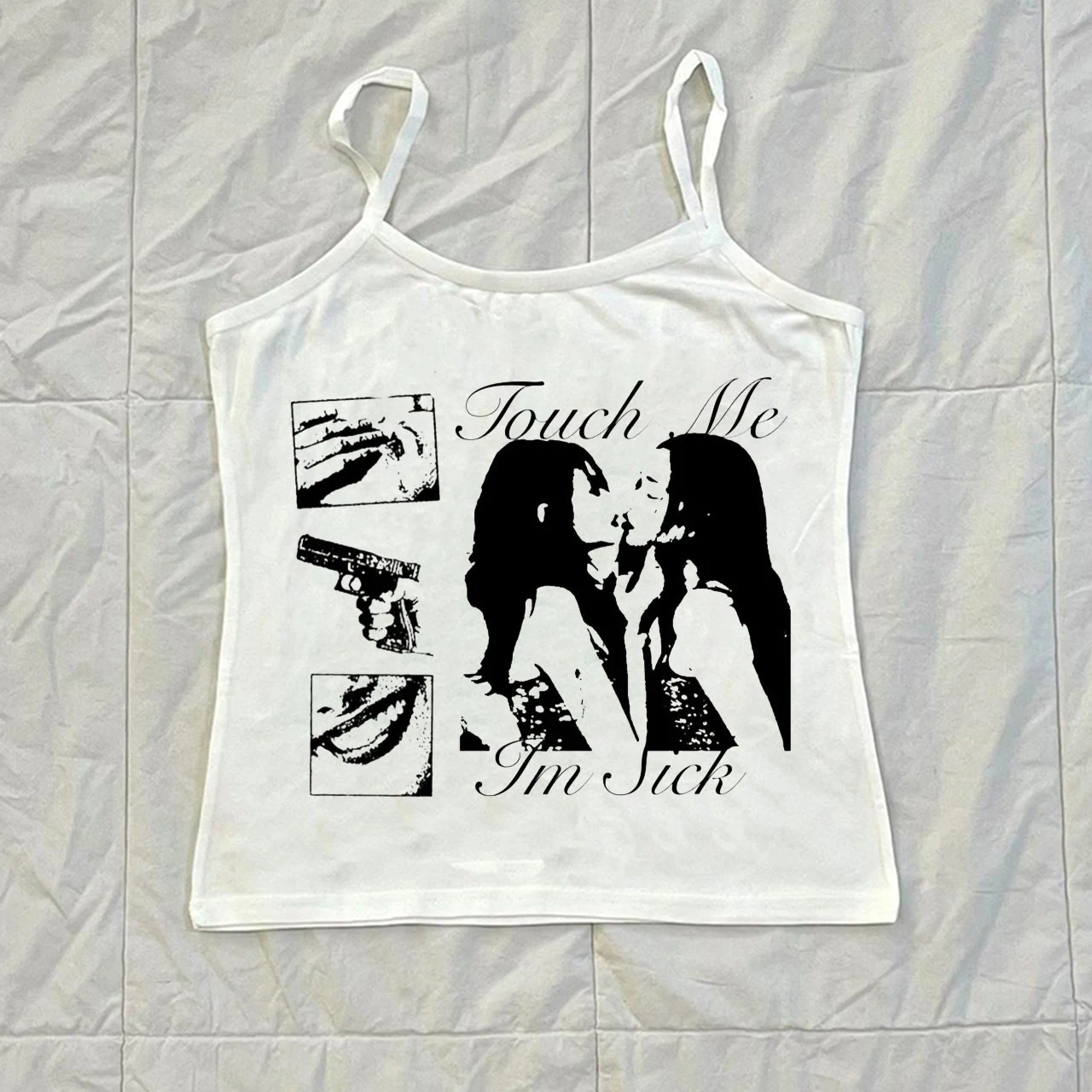 Жилет в стиле Y2k, уличная одежда, повседневная одежда, топы с комиксами 90-х годов, женская одежда в стиле Харадзюку, винтажный укороченный топ, эстетичная повседневная футболка
Жилет в стиле Y2k, уличная одежда, повседневная одежда, топы с комиксами 90-х годов, женская одежда в стиле Харадзюку, винтажный укороченный топ, эстетичная повседневная футболка