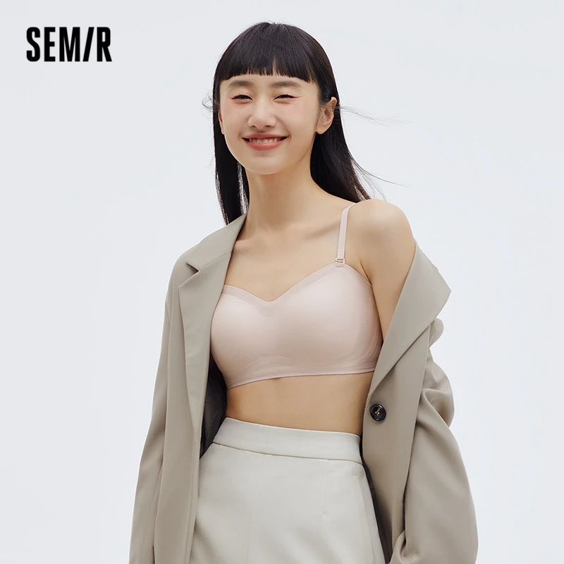 Semir Bra Women Summer Tube Top No Wire Bra Mesh Breathable Elastic Beautiful Back Bra
Semir Bra Women Summer Tube Top No Wire Bra Mesh Breathable Elastic Beautiful Back Bra