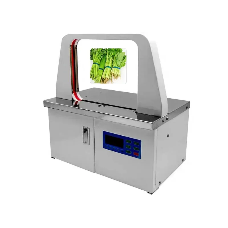 Small Automatic OPP Tape Strapping Machine 228MM*180MM Supermarket Fresh Vegetable Tying Machine
Small Automatic OPP Tape Strapping Machine 228MM*180MM Supermarket Fresh Vegetable Tying Machine