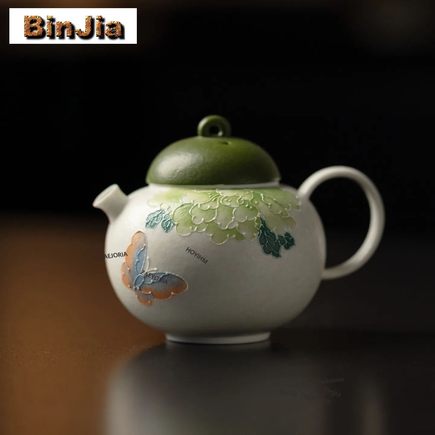 145ml Hand-painted Peony Butterfly Teapot Creative Tea Infuser Pot Tea Soaking Kettle With Filter Tea Items Supplies Ornaments
145ml Hand-painted Peony Butterfly Teapot Creative Tea Infuser Pot Tea Soaking Kettle With Filter Tea Items Supplies Ornaments