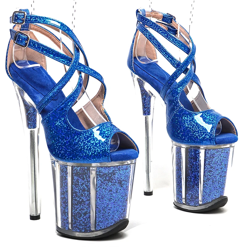 Leecabe 8Inch/20cm shiny PU upper Trend fashion Transparent Platform High Heel Sandals stripper heel Pole Dance Shoes
Leecabe 8Inch/20cm shiny PU upper Trend fashion Transparent Platform High Heel Sandals stripper heel Pole Dance Shoes